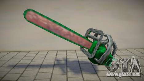 Chained Zombiefied Chainsaw para GTA San Andreas
