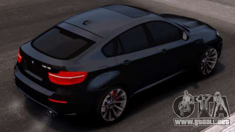BMW X6 M Black Edition para GTA 4