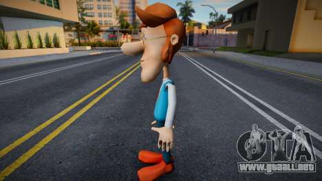 Hugh Neutron (Jimmy Neutron) para GTA San Andreas