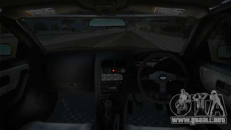 Nissan Skyline R33 Sticker para GTA San Andreas