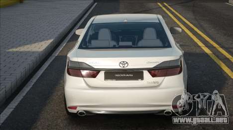 Toyota Camry v55 Exclusive White para GTA San Andreas