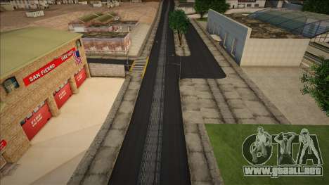 Road Texture HD San Fierro para GTA San Andreas