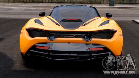 McLaren 720S Yellow para GTA 4