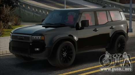 Toyota Land Cruiser Prado Black para GTA San Andreas