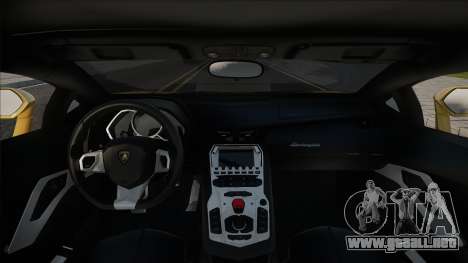 Lamborgini Aventador Major para GTA San Andreas