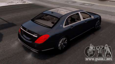 Mercedes-Benz Maybach S650 Stock para GTA 4