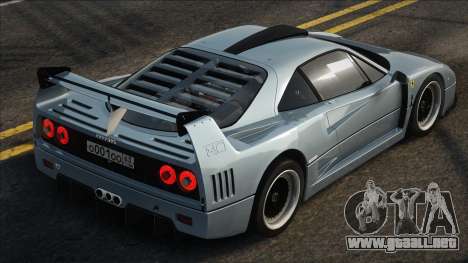 Ferrari F40 Major para GTA San Andreas