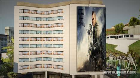 Edificio temático de Call of Duty 6 para GTA San Andreas