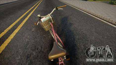 Cute Bicycle para GTA San Andreas