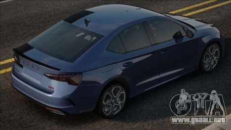 Skoda Octavia RS 2020 Blue para GTA San Andreas