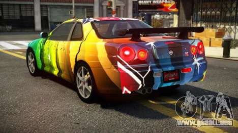 Nissan Skyline R34 ST-L S14 para GTA 4