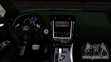 Lexus IS-F WALD para GTA 4