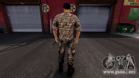 Montes Battlefield 3 (Ped) para GTA 4