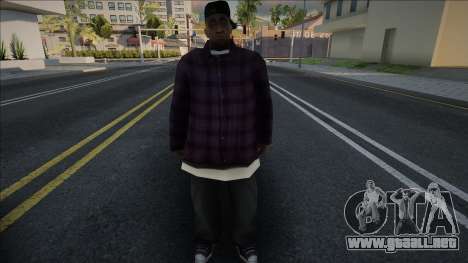 HQ Ballas Man v5 para GTA San Andreas