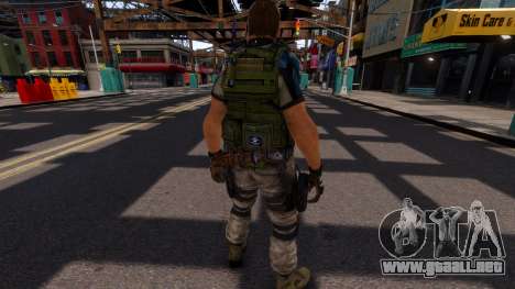 Chris Redfield Resident Evil 6 para GTA 4