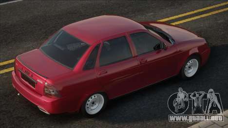 Lada Priora (2170) Red para GTA San Andreas
