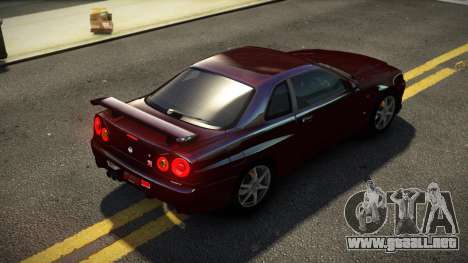 Nissan Skyline R34 ST-L para GTA 4