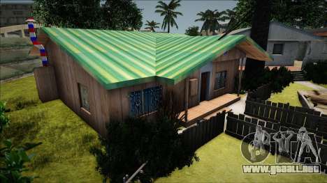 Textures House Groove St para GTA San Andreas