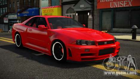 Nissan Skyline R34 ZUB para GTA 4