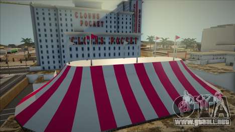 The Clowns Pocket Casino HD-Textures 2024 para GTA San Andreas