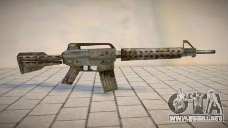 Fixed Rusted M4 para GTA San Andreas