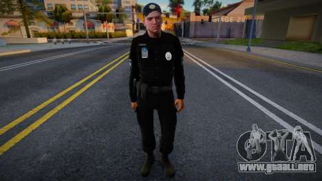 Nats. Policía v4 para GTA San Andreas