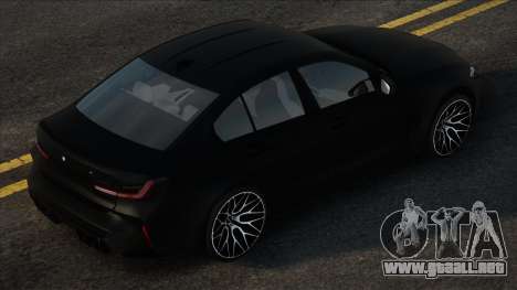 2021 BMW M3 Competition G80 Black para GTA San Andreas