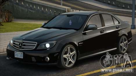 Mercedes-Benz C 63 (W204) 2008 para GTA San Andreas