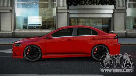 Mitsubishi Lancer Evo X LH-T para GTA 4