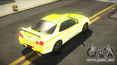 Nissan Skyline R34 ST-L S7 para GTA 4