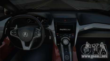 2017 Acura NSX [NC1] para GTA San Andreas