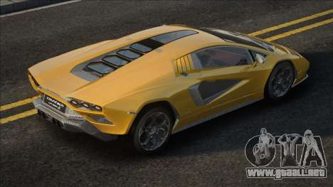 Lamborghini Countach LPI 800-4 Yellow para GTA San Andreas