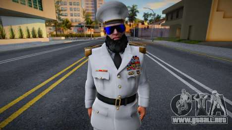 Personaje de la película El Dictador para GTA San Andreas