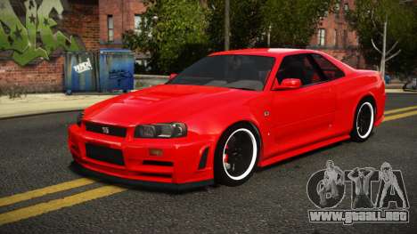 Nissan Skyline R34 ZUB para GTA 4