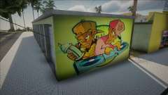 Wall of Graffiti para GTA San Andreas