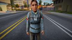 Half-Life 2 Medic Female 02 para GTA San Andreas