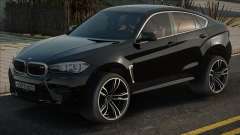 BMW X6M F86 Negro Culata para GTA San Andreas