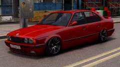 BMW M5 Rojo Stock para GTA 4