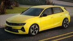 Opel Astra Yellow