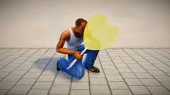 Globo amarillo en forma de corazón para GTA San Andreas