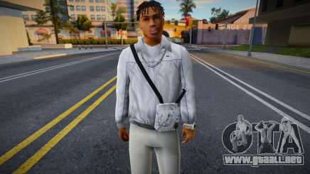 Joven con una bolsa al hombro para GTA San Andreas