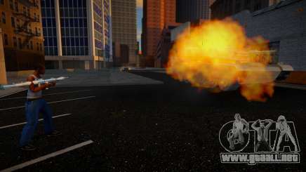 Explota un tanque para GTA San Andreas