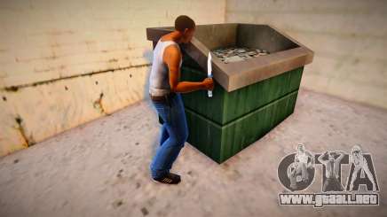 Sonido de impacto de arma cuerpo a cuerpo V1.1 para GTA San Andreas