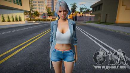 Christie Denim Shorts para GTA San Andreas