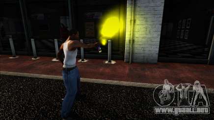 Color amarillo de la lata de spray con pintura para GTA San Andreas