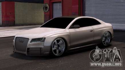 Audi S5 Silver para GTA 4