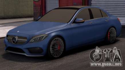 Mercedes-Benz C250 Blue para GTA 4