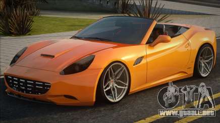 Ferrari California Orange para GTA San Andreas