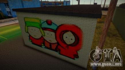 Wall Of South Park para GTA San Andreas