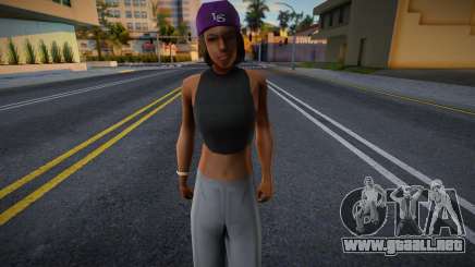 Hq Girl Ballas 2 para GTA San Andreas